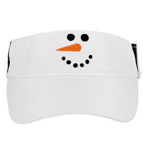 Winter Snowman Snow Face Adult Drive Performance Visor