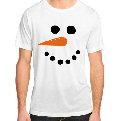 Winter Snowman Snow Face Adult ChromaSoft Performance T-Shirt