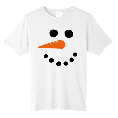 Winter Snowman Snow Face Tall Fusion ChromaSoft Performance T-Shirt