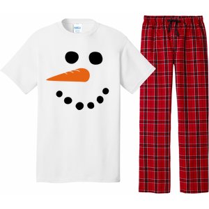 Winter Snowman Snow Face Pajama Set