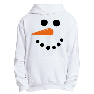 Winter Snowman Snow Face Urban Pullover Hoodie