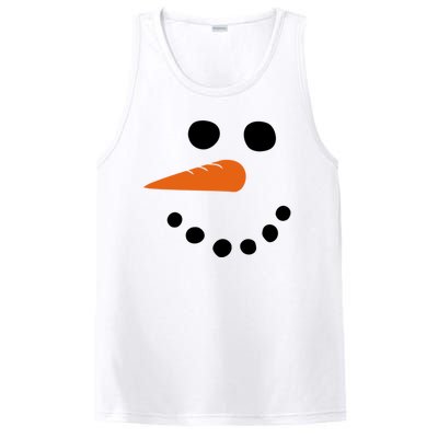 Winter Snowman Snow Face PosiCharge Competitor Tank