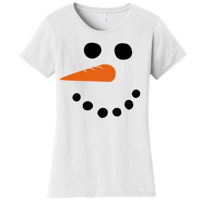 Winter Snowman Snow Face Women's T-Shirt