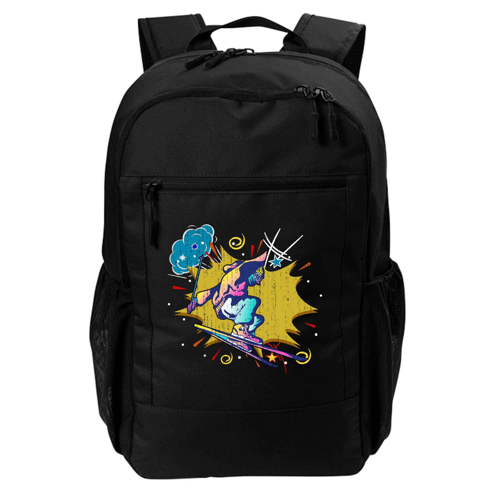 Winter Sports Ski Instructor Skier Skiing Lover Ski Gift Backpack