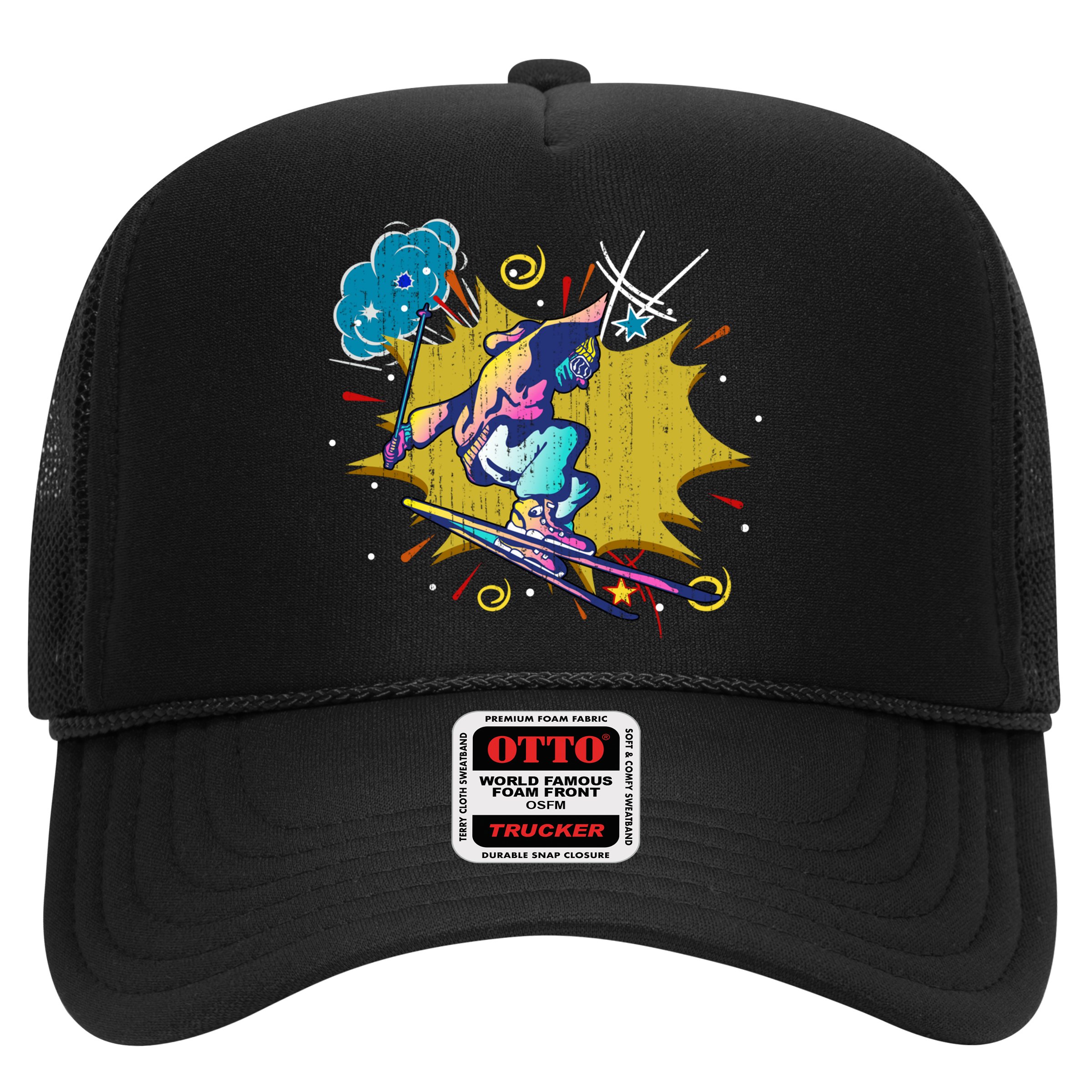 Winter Sports Ski Instructor Skier Skiing Lover Ski Gift Hat