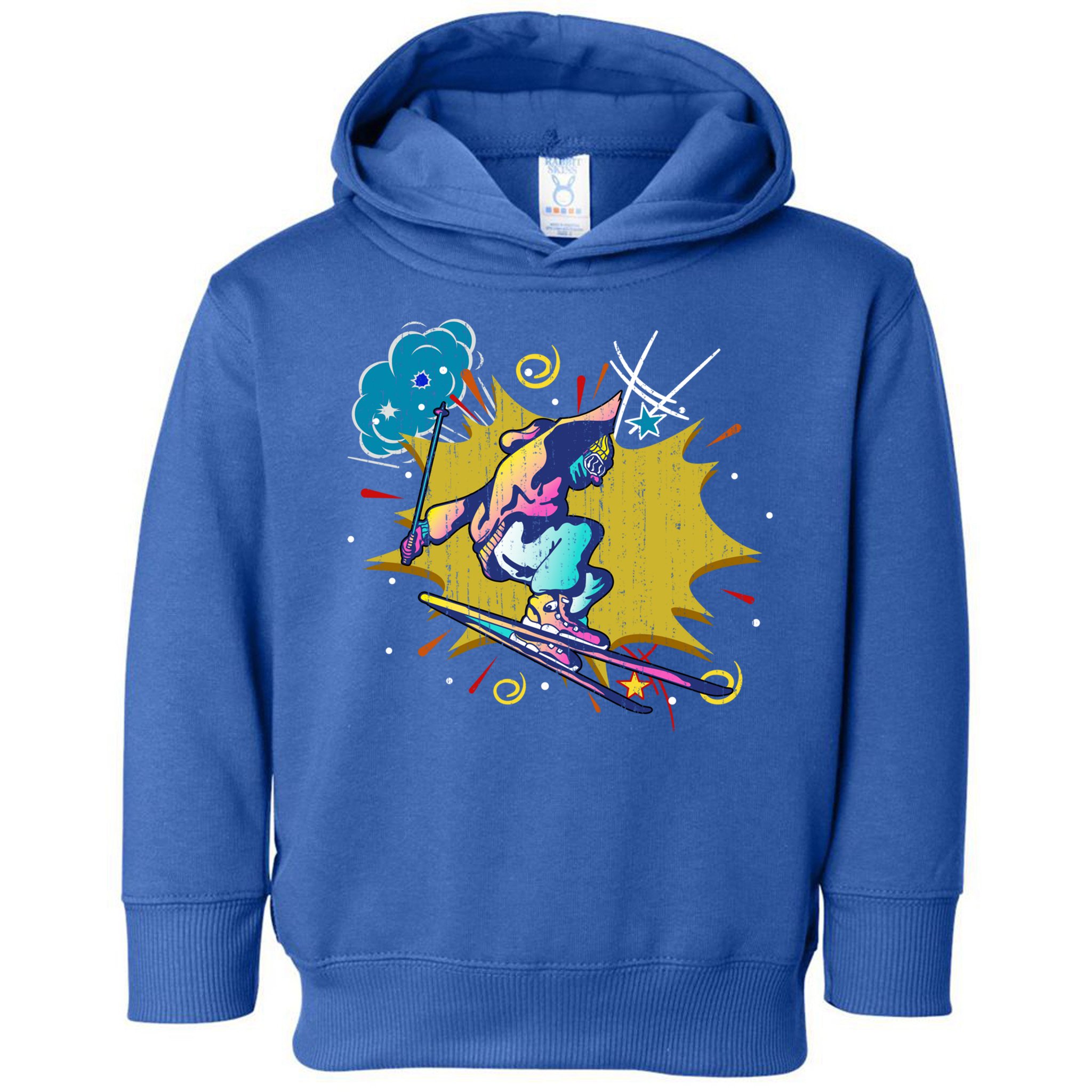 Winter Sports Ski Instructor Skier Skiing Lover Ski Gift Toddler Hoodie