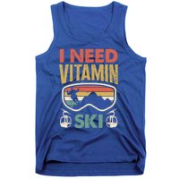 Wintersport Skiing Skier I Need Vitamin Ski Meaningful Gift Tank Top