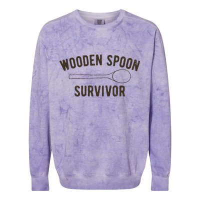 Wooden Spoon Survivor Colorblast Crewneck Sweatshirt