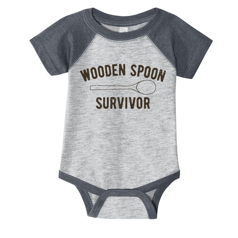 Wooden Spoon Survivor Infant Baby Jersey Bodysuit