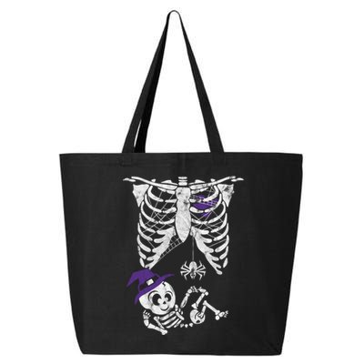 Witch Skeleton Spider Horror Cute Halloween Gift 25L Jumbo Tote