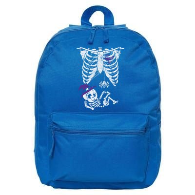 Witch Skeleton Spider Horror Cute Halloween Gift 16 in Basic Backpack