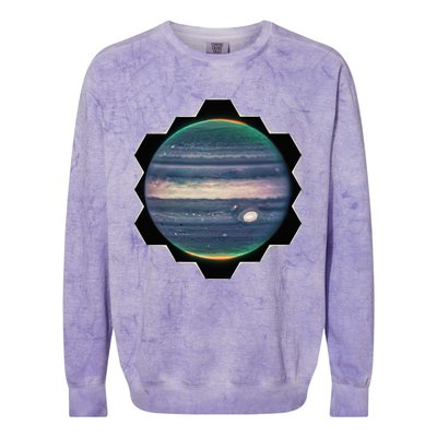 Webb Space Telescope New Image Jupiter Jwst Colorblast Crewneck Sweatshirt