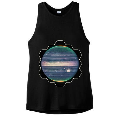 Webb Space Telescope New Image Jupiter Jwst Ladies PosiCharge Tri-Blend Wicking Tank