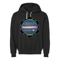 Webb Space Telescope New Image Jupiter Jwst Garment-Dyed Fleece Hoodie