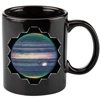 Webb Space Telescope New Image Jupiter Jwst 11oz C Handle Ceramic Mug