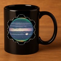 Webb Space Telescope New Image Jupiter Jwst 11oz C Handle Ceramic Mug