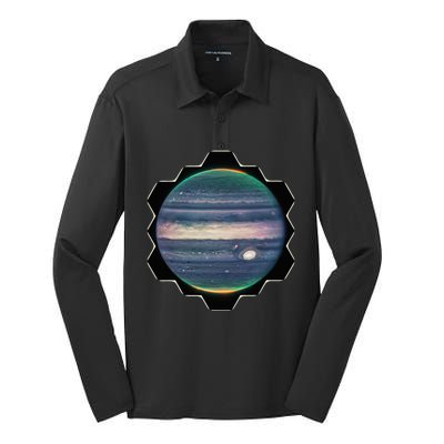 Webb Space Telescope New Image Jupiter Jwst Silk Touch Performance Long Sleeve Polo