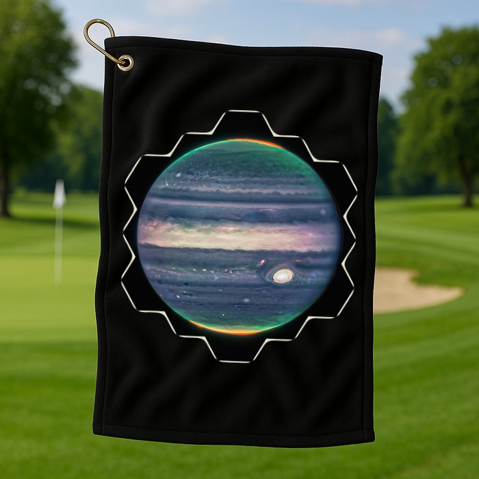 Webb Space Telescope New Image Jupiter Jwst Golf Towel