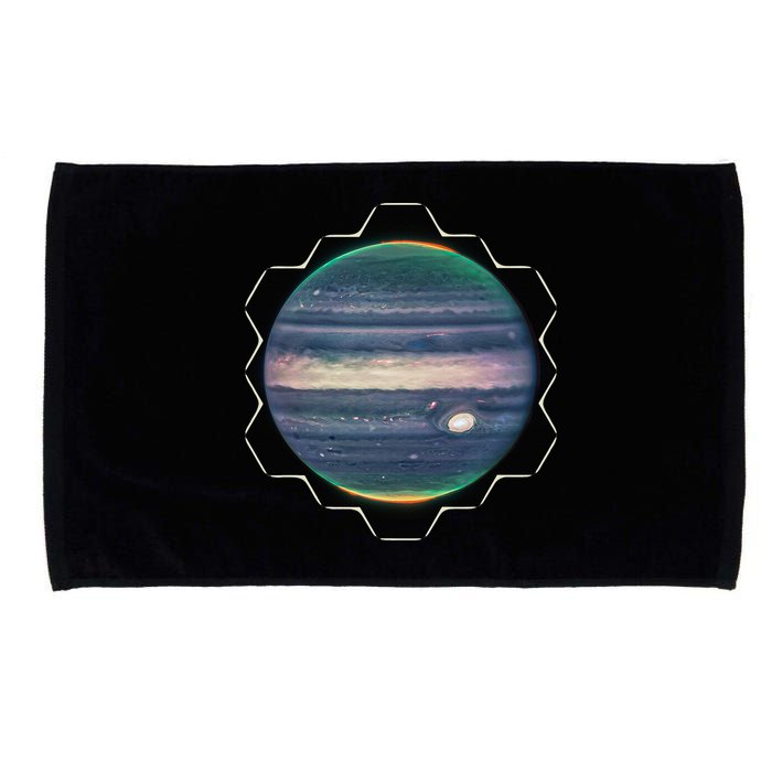 Webb Space Telescope New Image Jupiter Jwst Microfiber Hand Towel