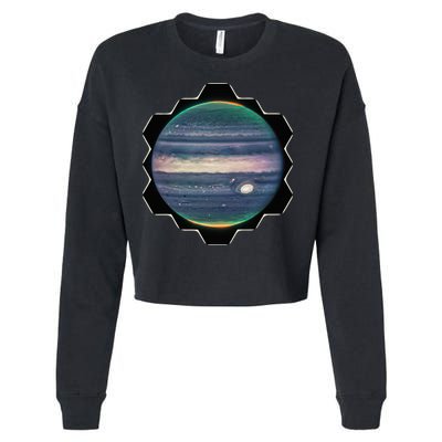 Webb Space Telescope New Image Jupiter Jwst Cropped Pullover Crew