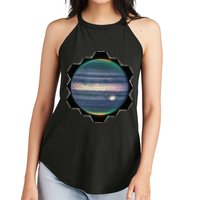 Webb Space Telescope New Image Jupiter Jwst Women's Perfect Tri Rocker Tank