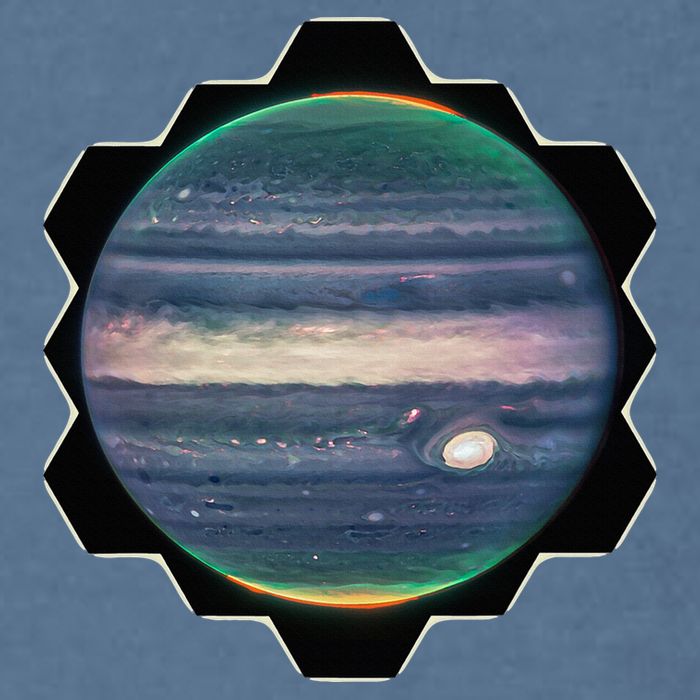 Webb Space Telescope New Image Jupiter Jwst Garment-Dyed Sweatshirt
