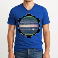 Webb Space Telescope New Image Jupiter Jwst V-Neck T-Shirt
