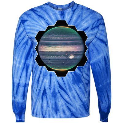 Webb Space Telescope New Image Jupiter Jwst Tie-Dye Long Sleeve Shirt
