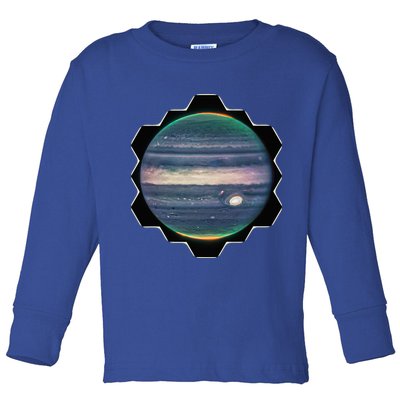 Webb Space Telescope New Image Jupiter Jwst Toddler Long Sleeve Shirt