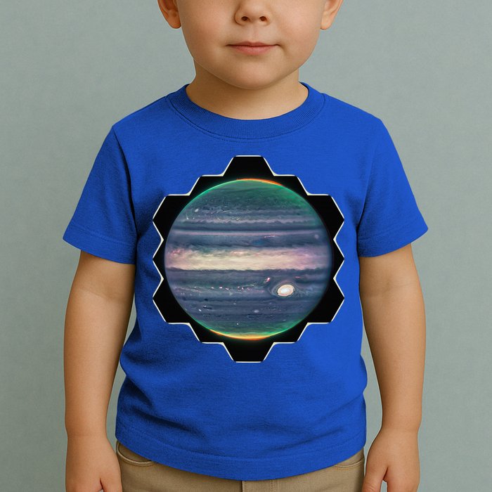 Webb Space Telescope New Image Jupiter Jwst Toddler T-Shirt