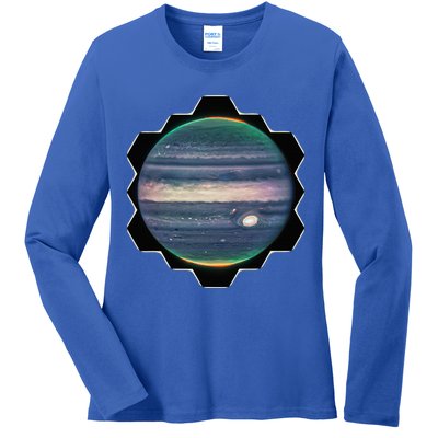 Webb Space Telescope New Image Jupiter Jwst Ladies Long Sleeve Shirt