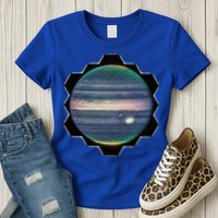 Webb Space Telescope New Image Jupiter Jwst Womens T-Shirt