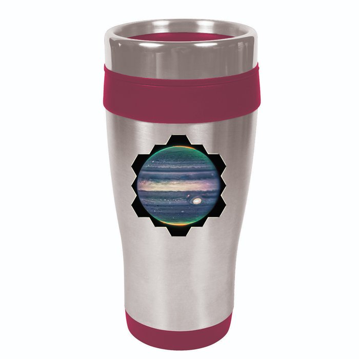 Webb Space Telescope New Image Jupiter Jwst 16oz Travel Tumbler