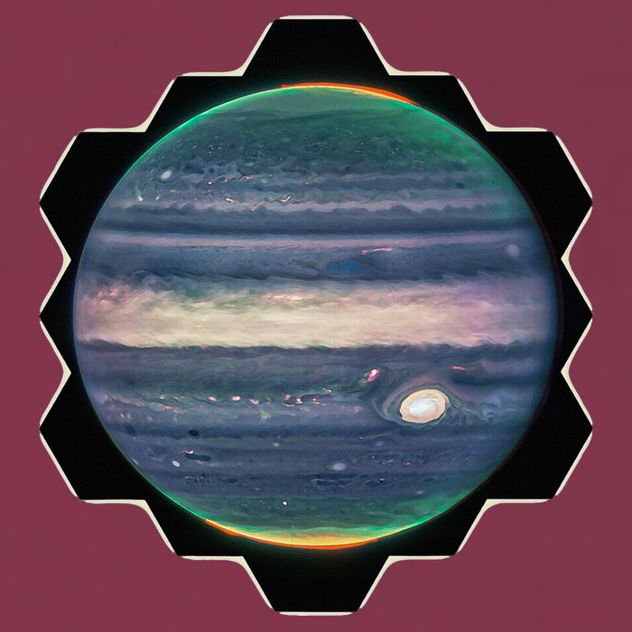 Webb Space Telescope New Image Jupiter Jwst 16oz Travel Tumbler
