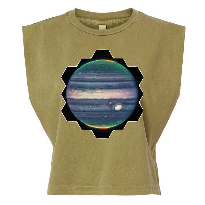 Webb Space Telescope New Image Jupiter Jwst Garment-Dyed Women's Muscle Tee