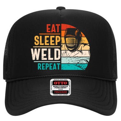 Welding Specialist TIG MAG Welder Definition High Crown Mesh Back Trucker Hat