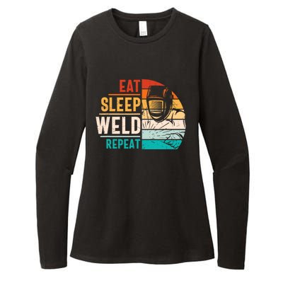 Welding Specialist TIG MAG Welder Definition Womens CVC Long Sleeve Shirt