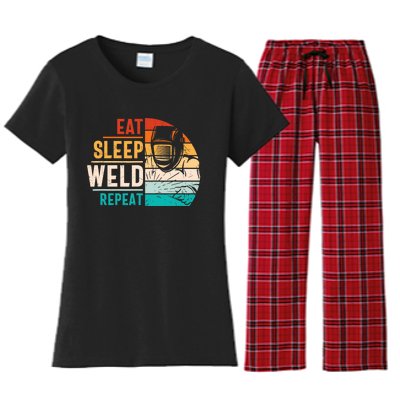 Welding Specialist TIG MAG Welder Definition Women's Flannel Pajama Set