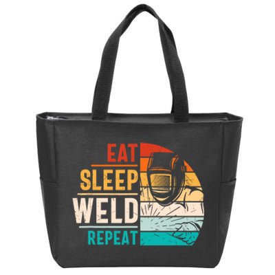 Welding Specialist TIG MAG Welder Definition Zip Tote Bag