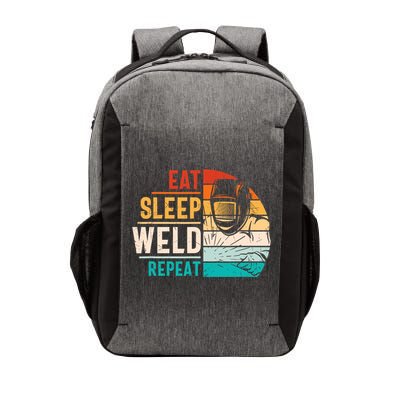 Welding Specialist TIG MAG Welder Definition Vector Backpack