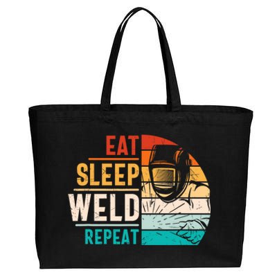 Welding Specialist TIG MAG Welder Definition Cotton Canvas Jumbo Tote