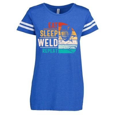 Welding Specialist TIG MAG Welder Definition Enza Ladies Jersey Football T-Shirt