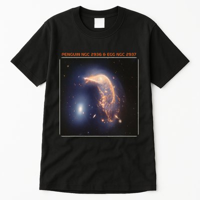 Webb Space Telescope The Penguin And Egg Ngc 2936 2937 Jwst Tall T-Shirt