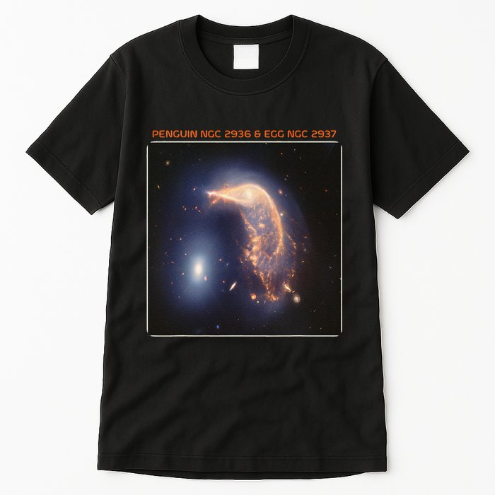 Webb Space Telescope The Penguin And Egg Ngc 2936 2937 Jwst Tall T-Shirt