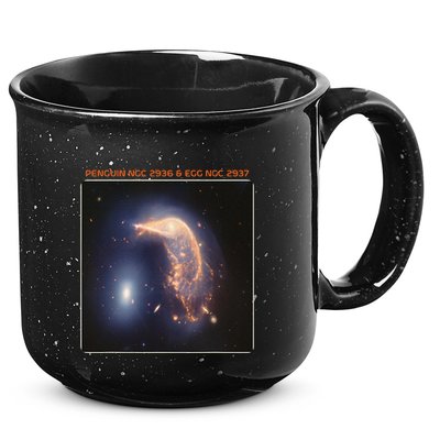 Webb Space Telescope The Penguin And Egg Ngc 2936 2937 Jwst 15oz Campfire Ceramic Mug