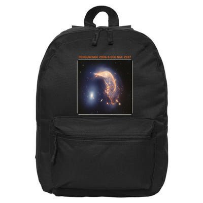 Webb Space Telescope The Penguin And Egg Ngc 2936 2937 Jwst 16 in Basic Backpack