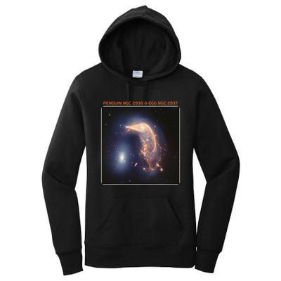 Webb Space Telescope The Penguin And Egg Ngc 2936 2937 Jwst Women's Pullover Hoodie