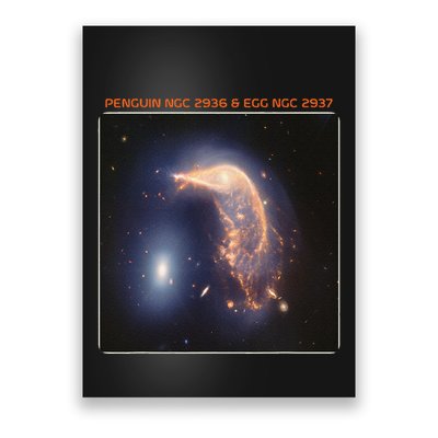 Webb Space Telescope The Penguin And Egg Ngc 2936 2937 Jwst Poster