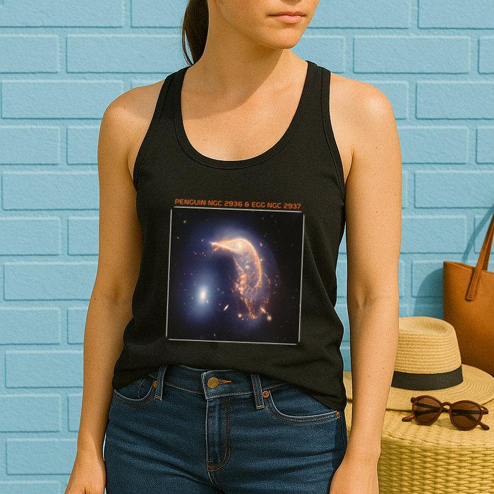 Webb Space Telescope The Penguin And Egg Ngc 2936 2937 Jwst Womens Tank Top