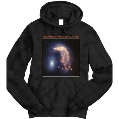 Webb Space Telescope The Penguin And Egg Ngc 2936 2937 Jwst Tie Dye Hoodie